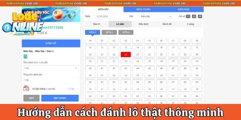 Hướng dẫn cách đánh lô thật thông minh